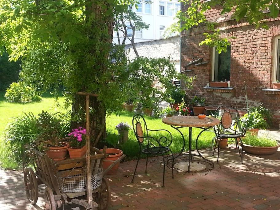 City Appartement Mit Garten, Zentral Und Trotzdem Ruhig Cottbus Exterior photo